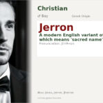 Jerron Name Meaning and Details