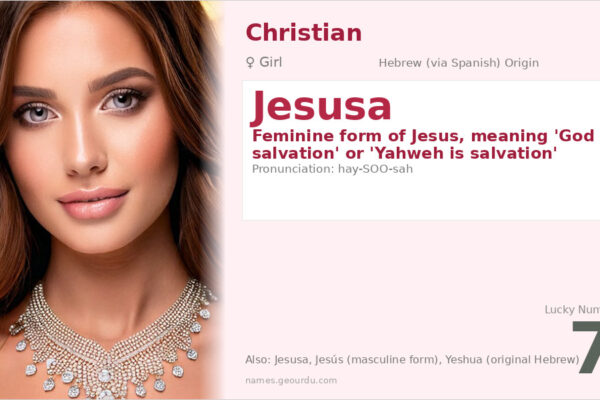 Jesusa Name Meaning — Origin, Gender & Details (2025)