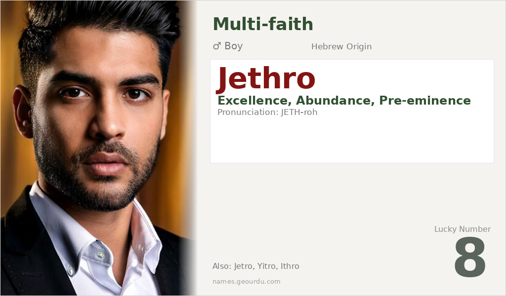 Jethro Name Meaning and Details