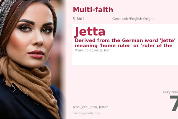 Jetta Name Meaning — Germanic & English Origins, Girl Name Details (2025)