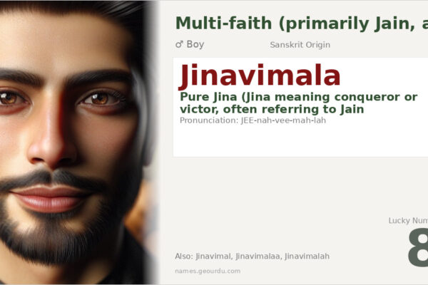 Jinavimala Name Meaning — Sanskrit Origin, Boy Name & Details (2025)