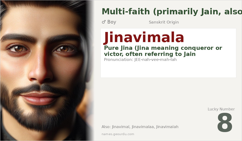 Jinavimala Name Meaning and Details