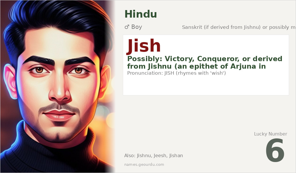 Jish Name Meaning and Details