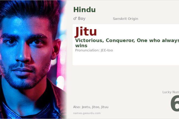 Jitu Name Meaning — Sanskrit Origin, Boy Name & Details (2025)