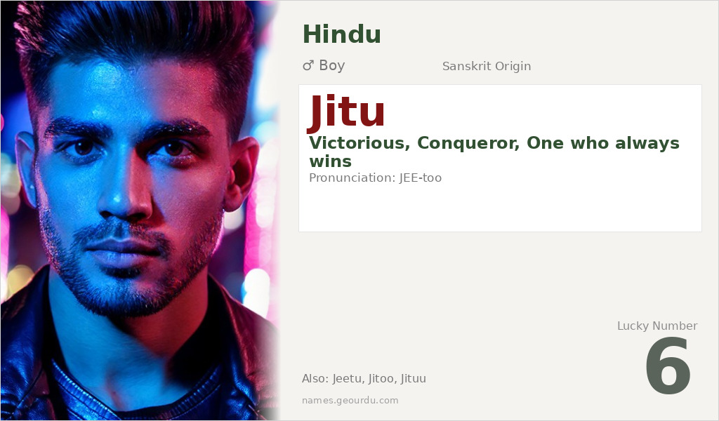 Jitu Name Meaning and Details