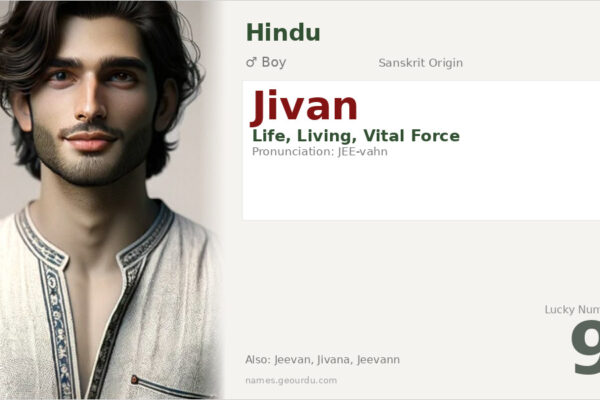 Jivan Name Meaning — Sanskrit Origin, Boy Name & Details (2025)