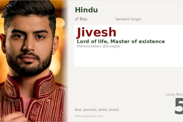 Jivesh Name Meaning — Sanskrit Origin, Boy Name & Details (2025)