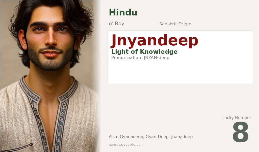 Jnyandeep Name Meaning and Details