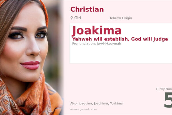 Joakima Name Meaning — Hebrew Origin, Christian Significance & Details (2025)