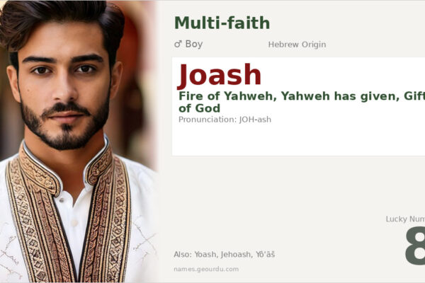 Joash Name Meaning — Hebrew Origin, Biblical Significance & Details (2025)