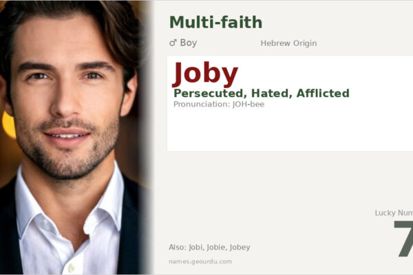 Joby Name Meaning — Hebrew Origin, Boy Name & Details (2025)