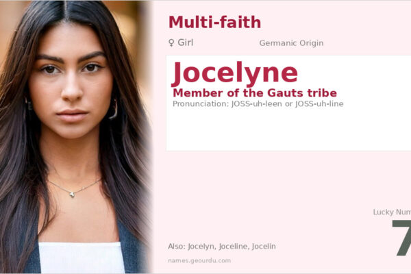 Jocelyne Name Meaning — Germanic Origin, Girl Name & Details (2025)