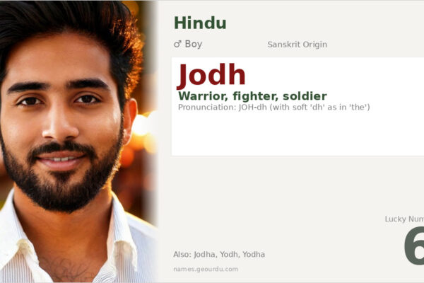 Jodh Name Meaning — Warrior Origin, Boy Hindu Name & Details (2025)