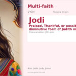 Jodi Name Meaning and Details