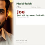 Joe Name Meaning and Details