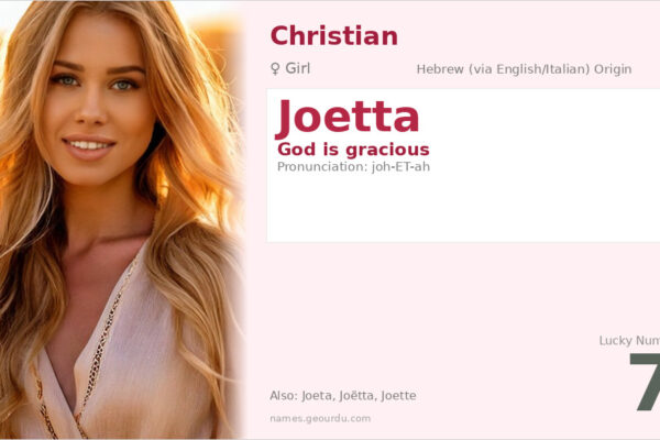 Joetta Name Meaning — Hebrew Origin, Girl’s Name & Details (2025)
