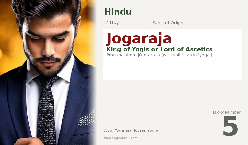 Jogaraja Name Meaning and Details