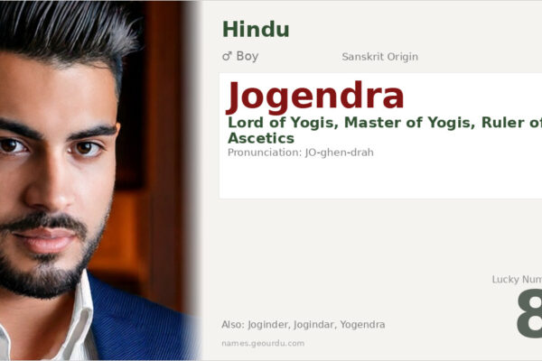 Jogendra Name Meaning — Sanskrit Origin, Hindu Boy Name & Details (2025)
