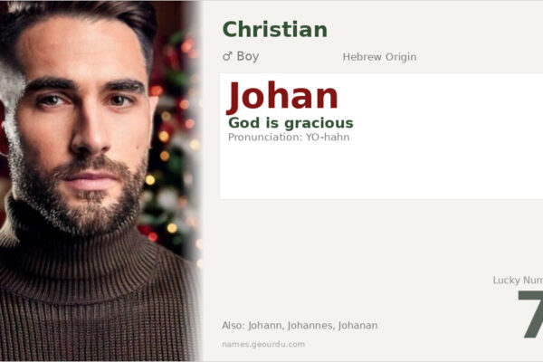 Johan Name Meaning — Hebrew Origin, Boy Name & Details (2025)