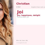 Joi Name Meaning and Details