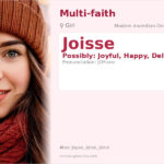 Joisse Name Meaning and Details