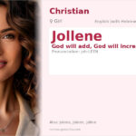 Jollene Name Meaning and Details