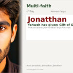 Jonatthan Name Meaning and Details