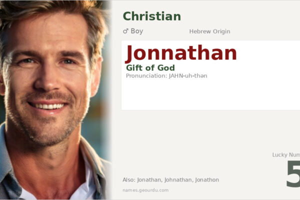 Jonnathan Meaning — Hebrew Origin, Boy Name & Details (2025)