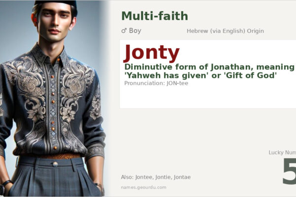 Jonty Name Meaning — Hebrew Origin, Boy Name & Details (2025)