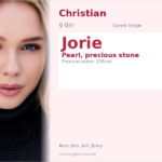 Jorie Name Meaning and Details