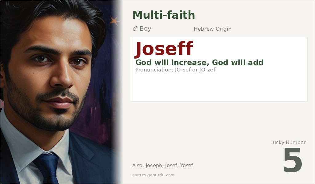 Joseff Name Meaning and Details
