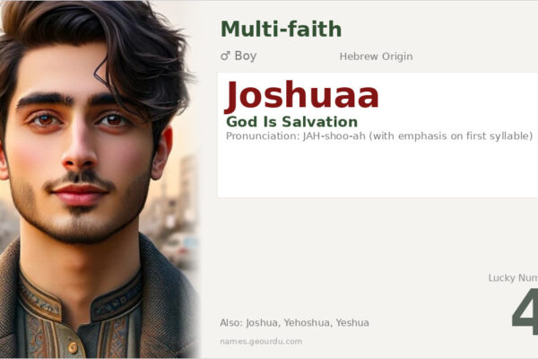 Joshuaa Name Meaning — Hebrew Origin, Boy Name & Details (2025)