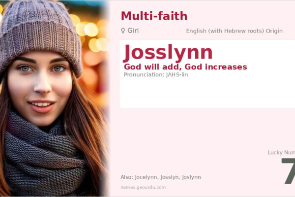Josslynn Name Meaning — Origin, Gender & Details (2025)