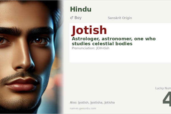 Jotish Name Meaning — Sanskrit Origin, Boy Name & Astrology Connection (2025)