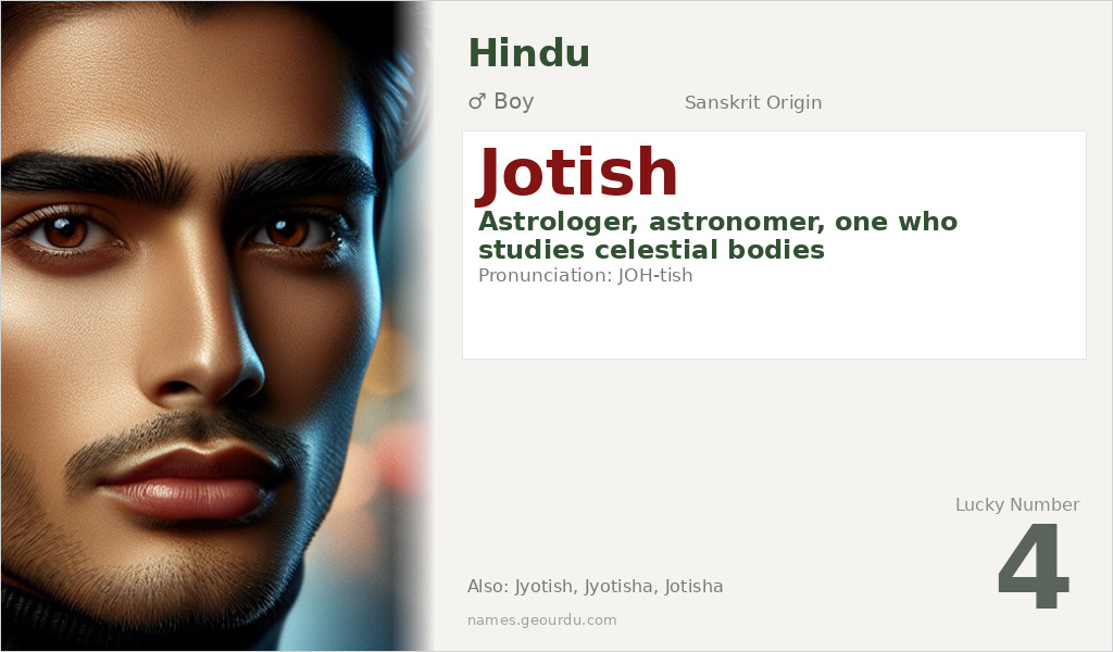 Jotish Name Meaning and Details