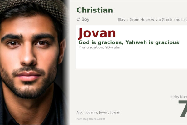 Jovan Name Meaning — Slavic Origin, Boy Name & Details (2025)