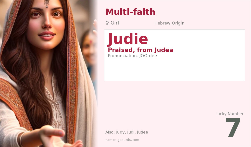Judie Name Meaning and Details