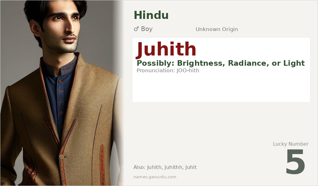 Juhith Name Meaning and Details