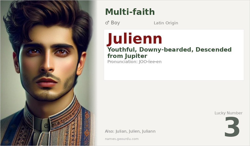 Julienn Name Meaning and Details