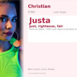 Justa Name Meaning and Details