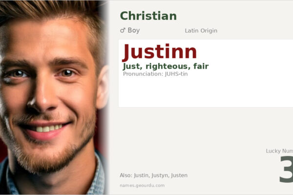 Justinn Name Meaning — Latin Origin, Boy Name & Details (2025)