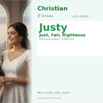 Justy Name Meaning and Details