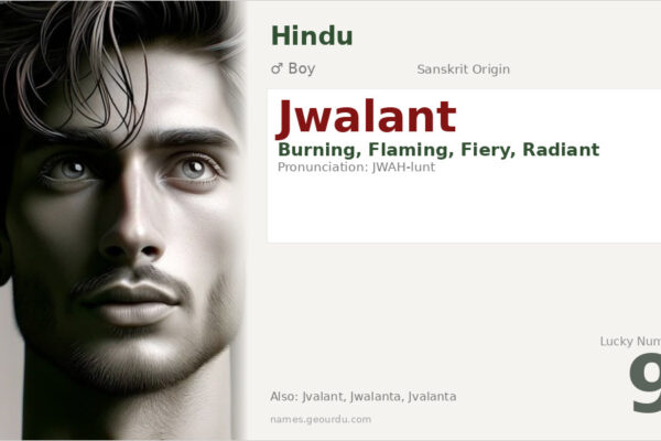 Jwalant Name Meaning — Sanskrit Origin, Boy Name & Details (2025)
