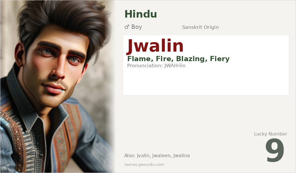 Jwalin Name Meaning and Details