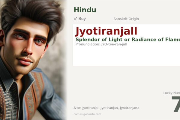 Jyotiranjall Meaning — Sanskrit Origin, Boy Name & Details (2025)