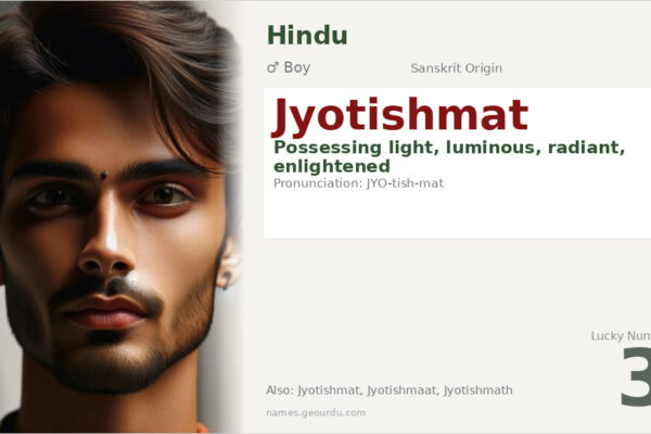 Jyotishmat Meaning — Sanskrit Origin, Boy Name & Details (2025)