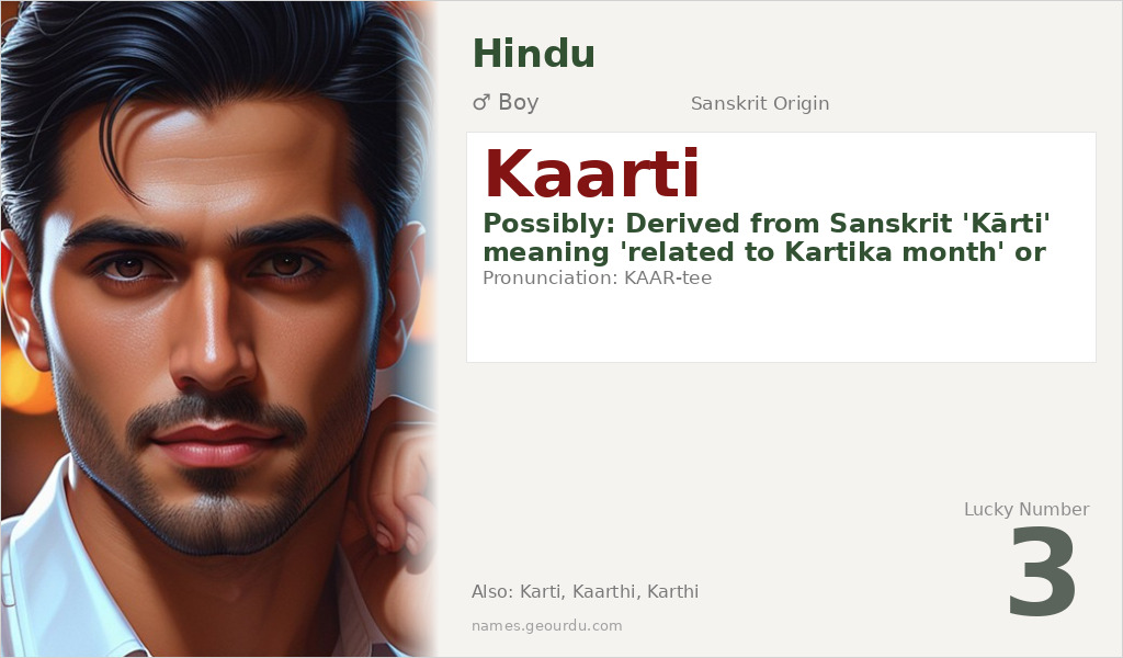 Kaarti Name Meaning and Details