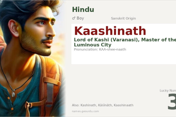 Kaashinath Meaning — Sanskrit Origin, Hindu Boy Name & Details (2025)