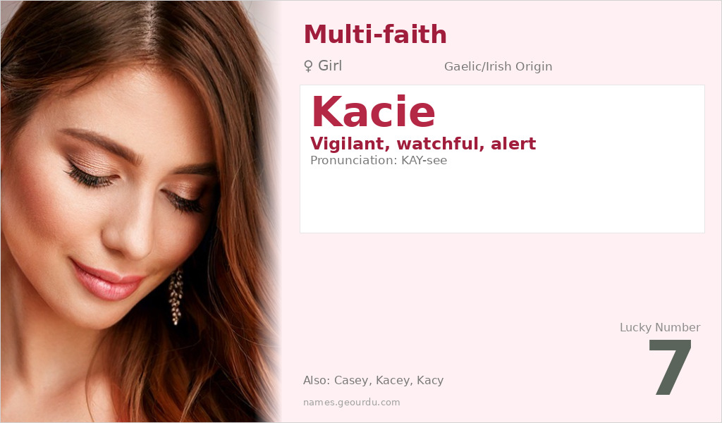Kacie Name Meaning and Details