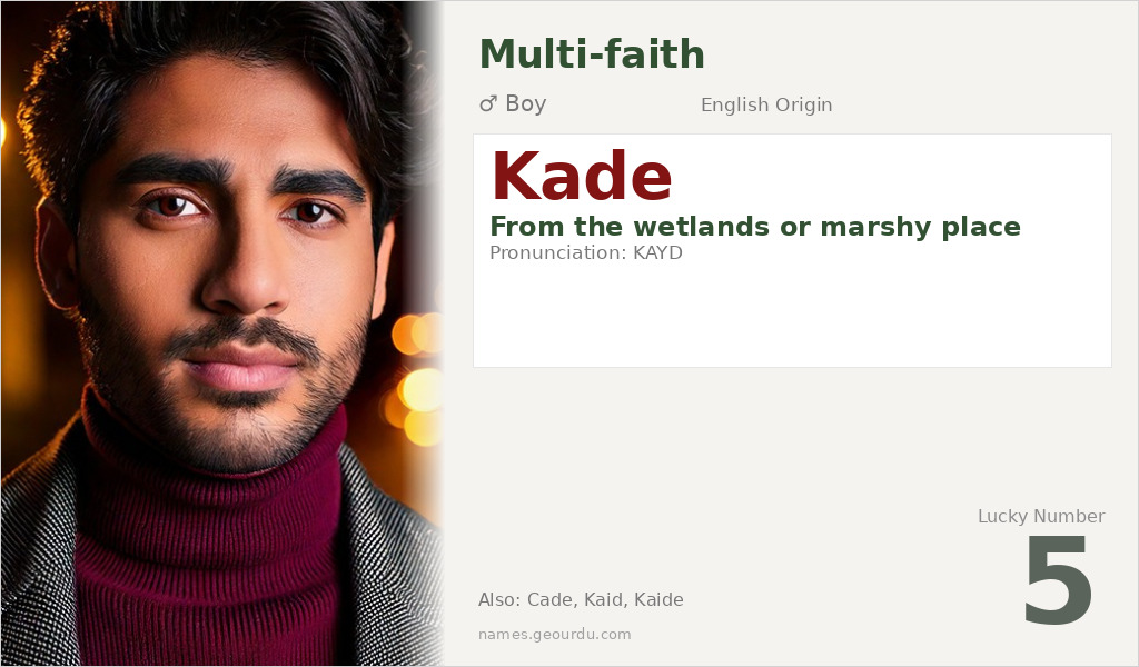 Kade Name Meaning and Details
